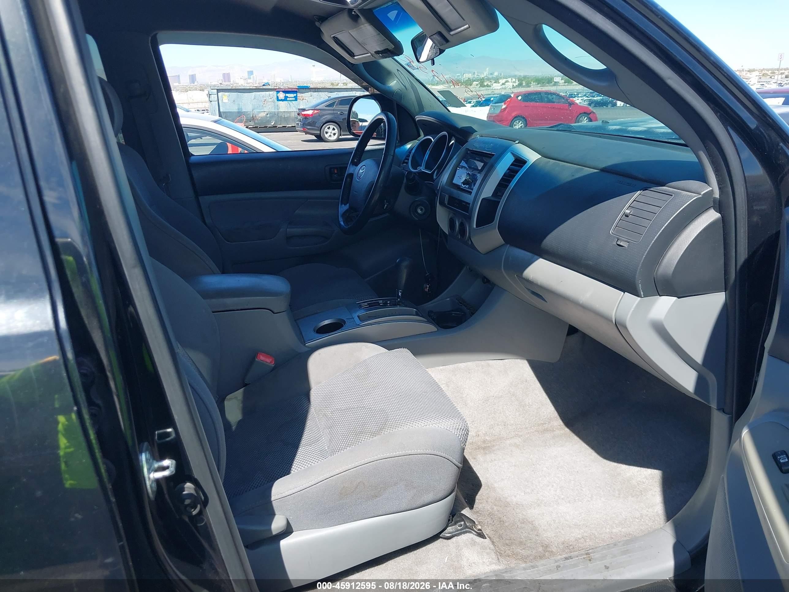 2006 Toyota Tacoma Base V6 Black vin: 3TMLU42N06M007019