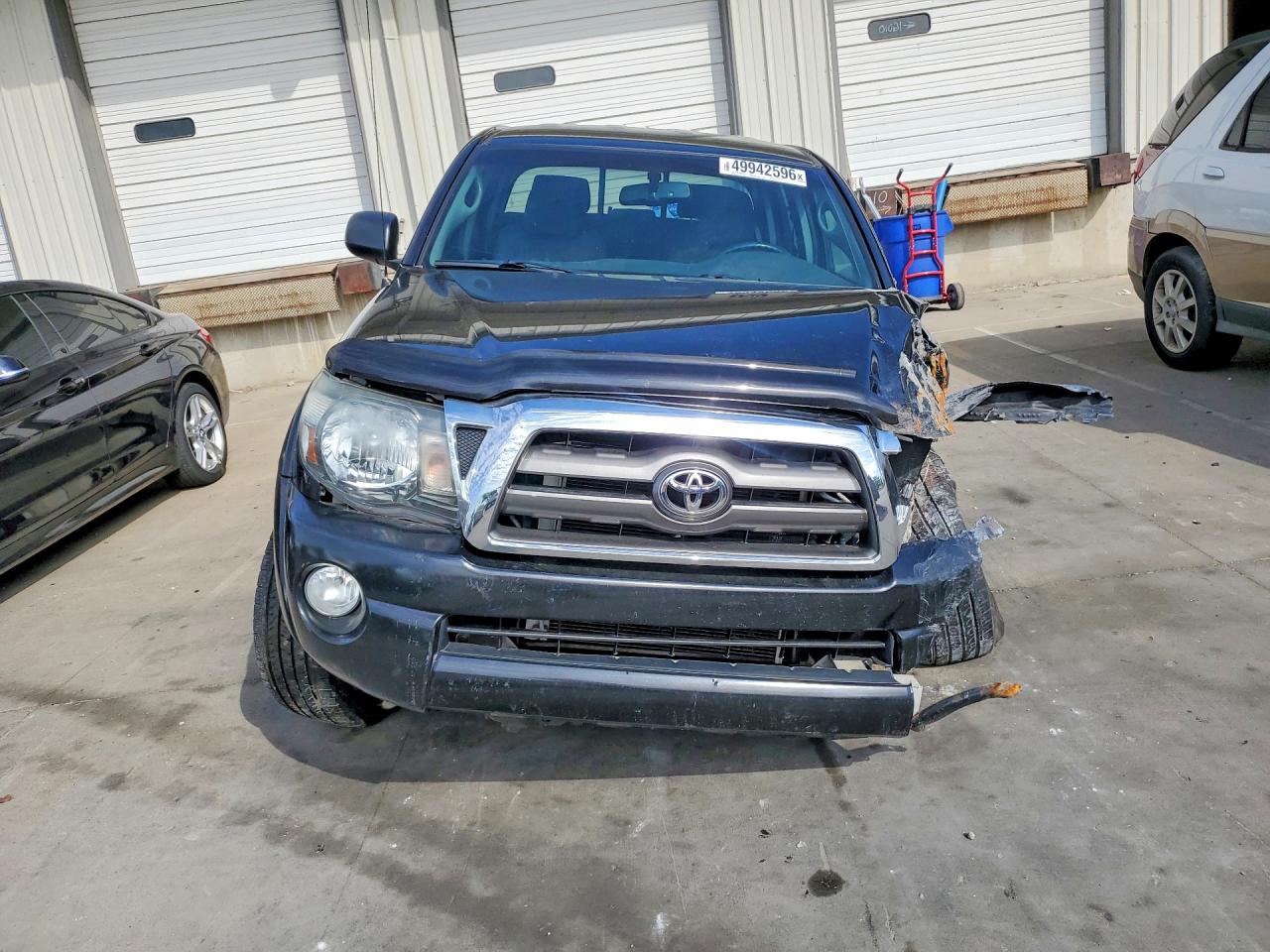 2009 Toyota Tacoma Double Cab Black vin: 3TMLU42N09M028022