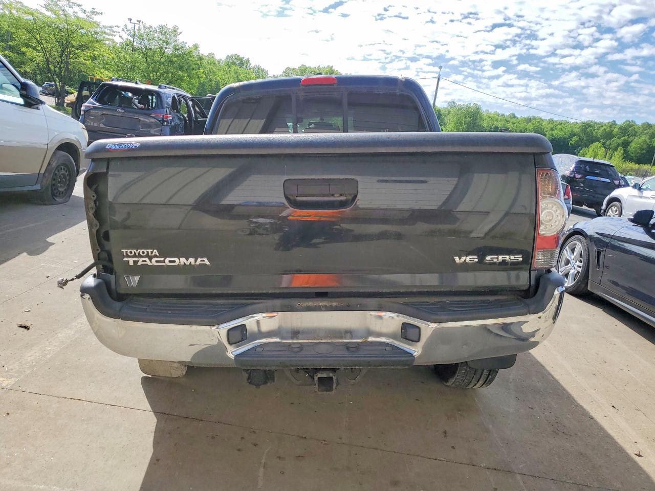 2009 Toyota Tacoma Double Cab Black vin: 3TMLU42N09M028022