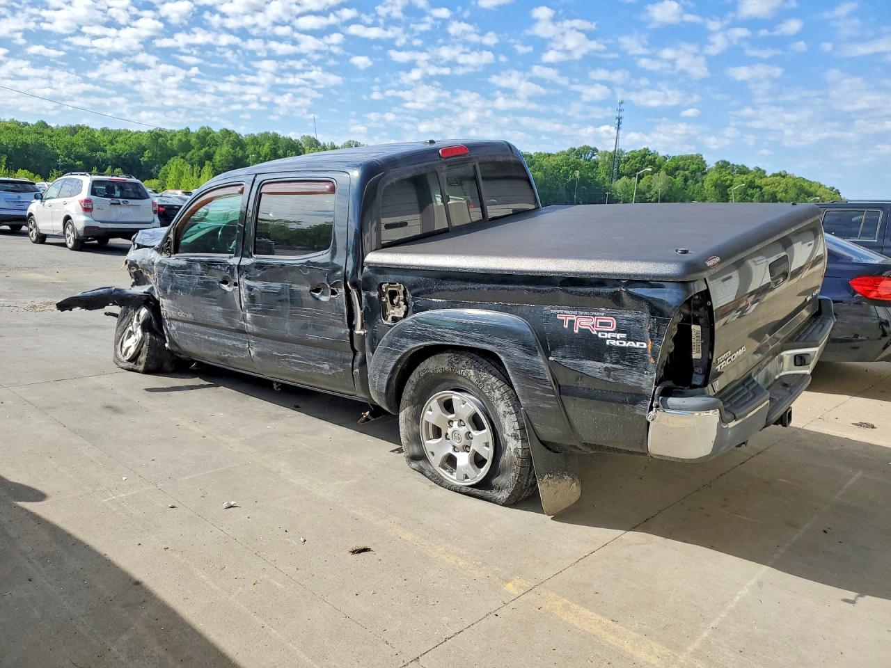 2009 Toyota Tacoma Double Cab Black vin: 3TMLU42N09M028022