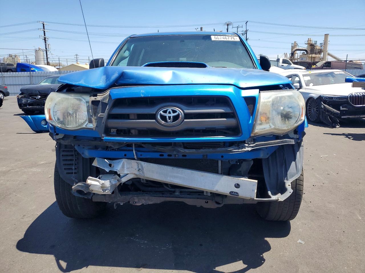 2009 Toyota Tacoma Double Cab Blue vin: 3TMLU42N09M028974