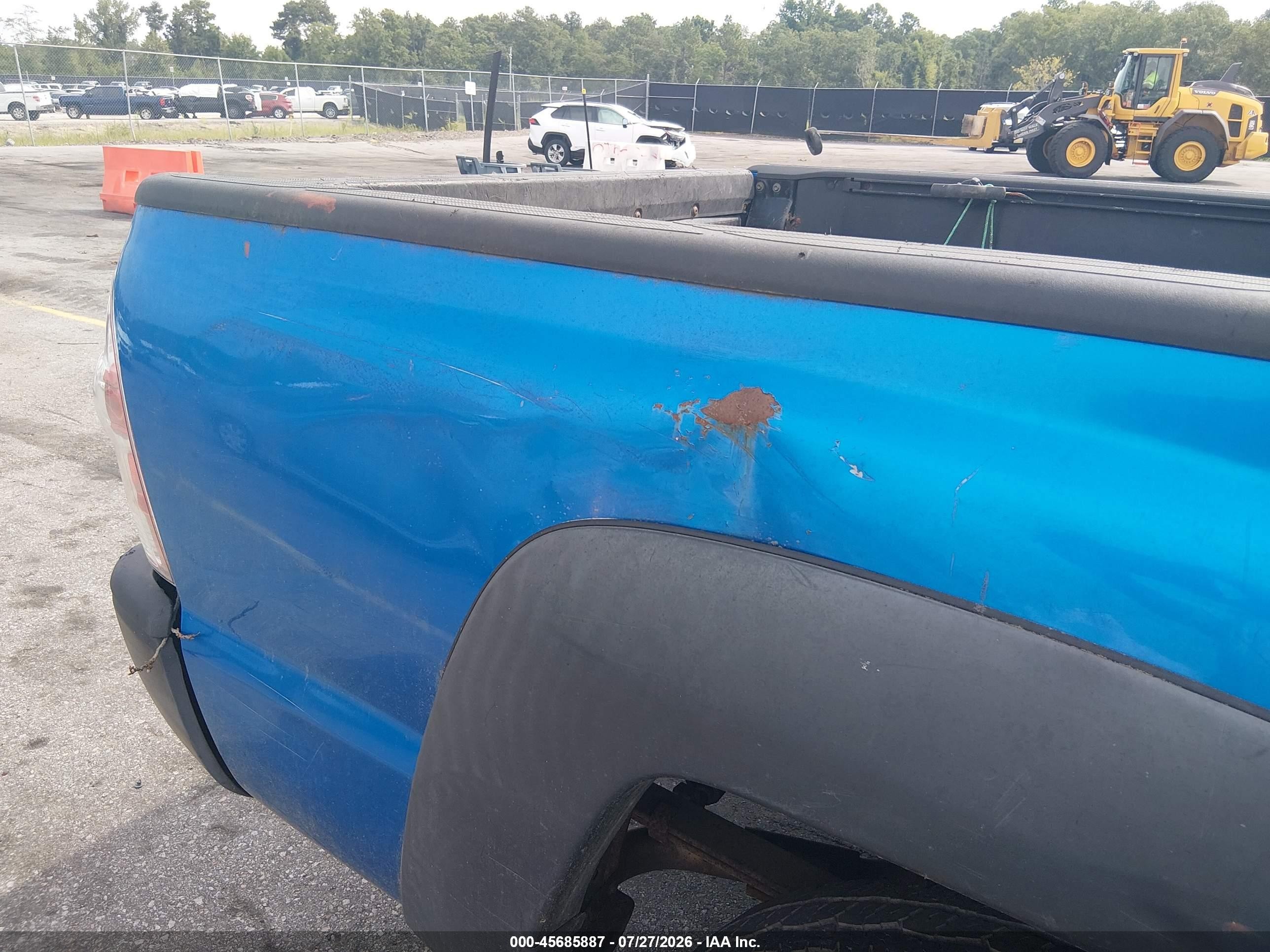 2009 Toyota Tacoma Base V6 Blue vin: 3TMLU42N09M029767