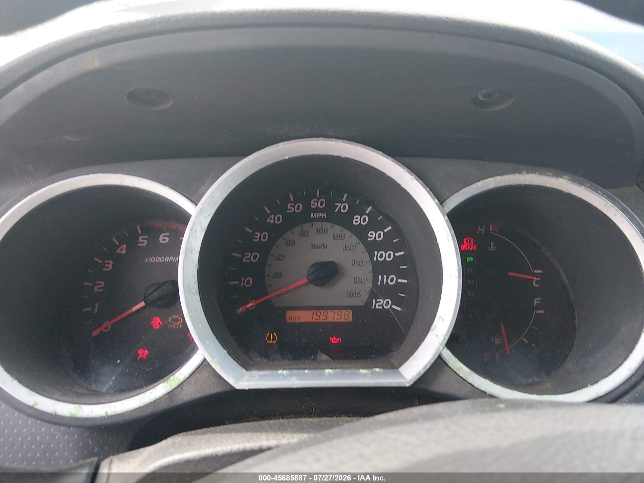 2009 Toyota Tacoma Base V6 Blue vin: 3TMLU42N09M029767