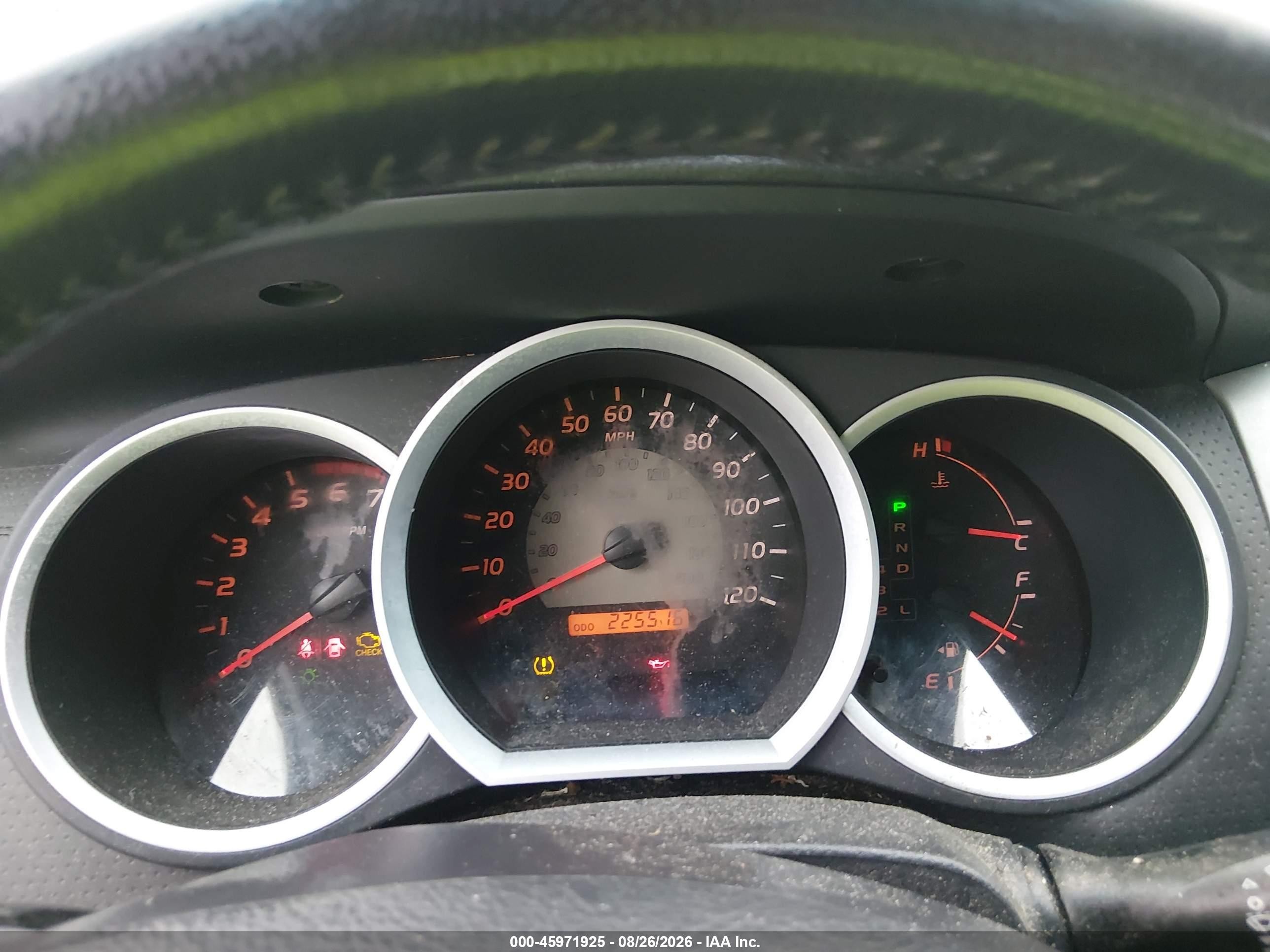 2009 Toyota Tacoma Base V6 Серебряный vin: 3TMLU42N09M037965
