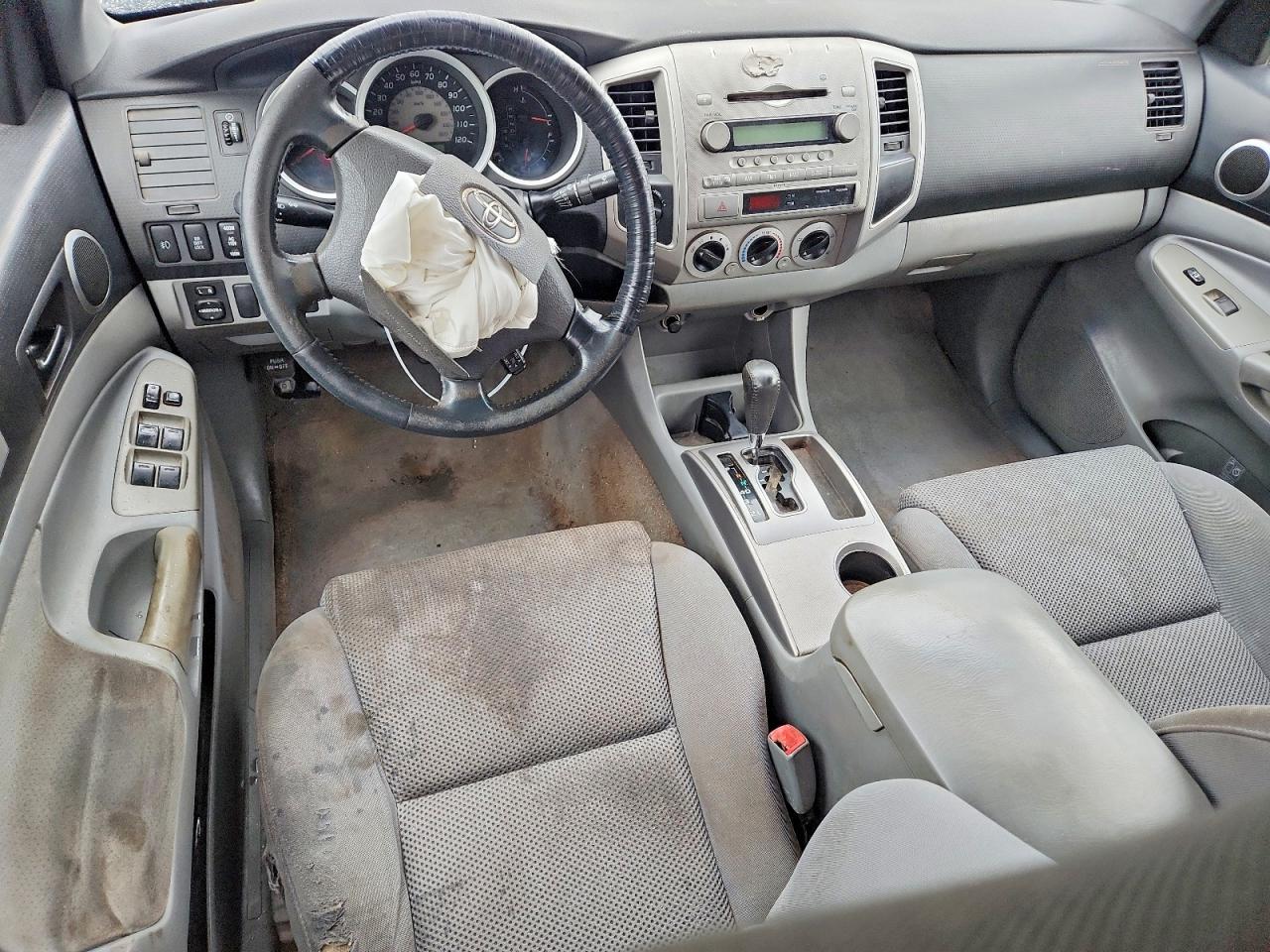 2007 Toyota Tacoma Double Cab White vin: 3TMLU42N17M012473