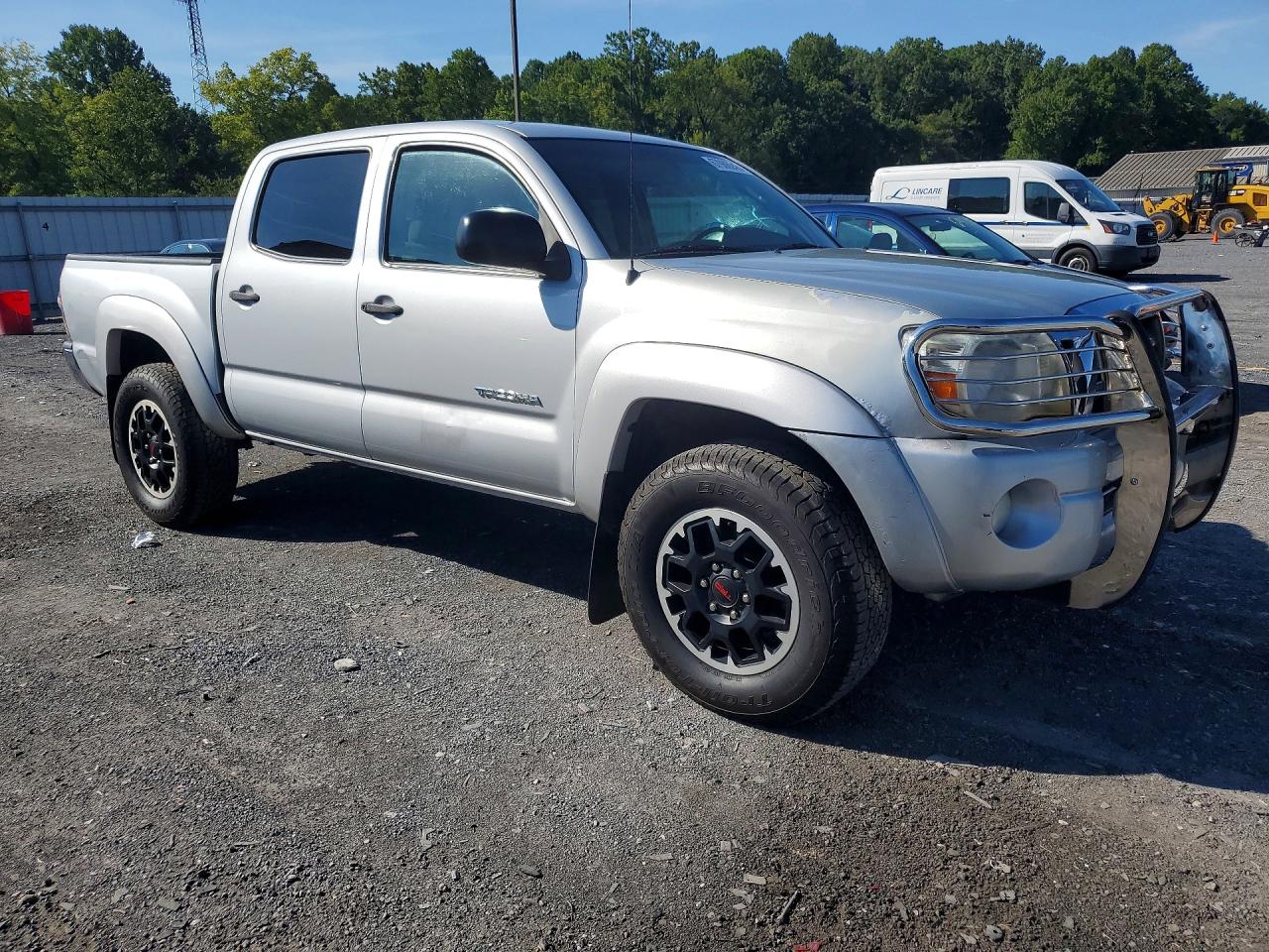2009 Toyota Tacoma V6 Silver vin: 3TMLU42N19M022598