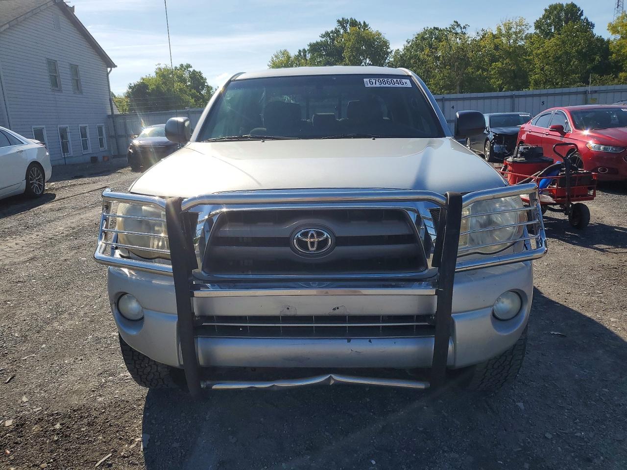 2009 Toyota Tacoma V6 Silver vin: 3TMLU42N19M022598