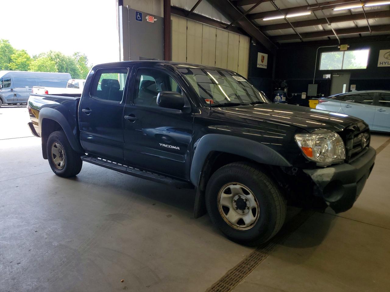 2009 Toyota Tacoma Double Cab Black vin: 3TMLU42N19M033195