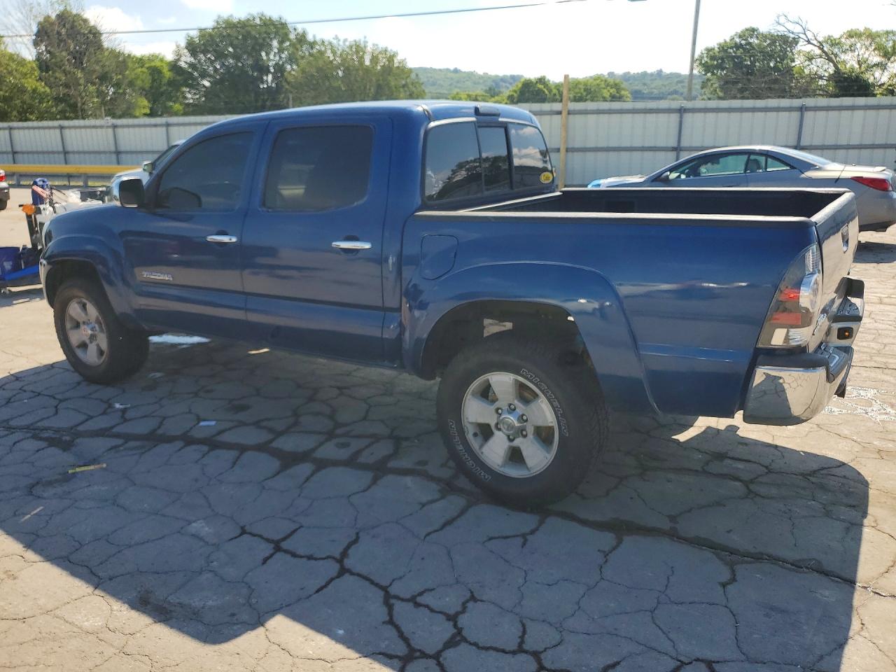 2008 Toyota Tacoma Double Cab Синий vin: 3TMLU42N28M014038