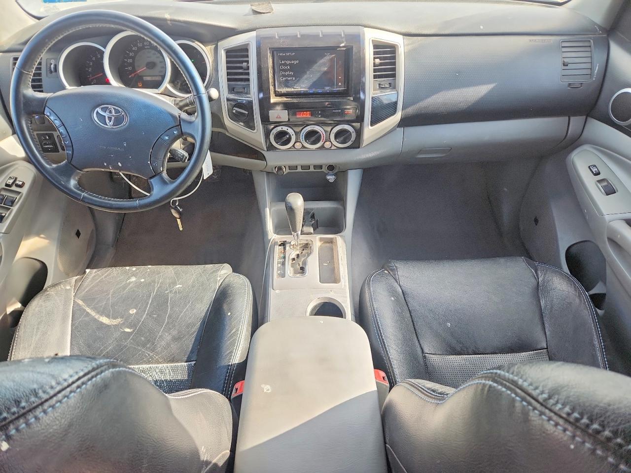 2009 Toyota Tacoma Double Cab Black vin: 3TMLU42N29M027146