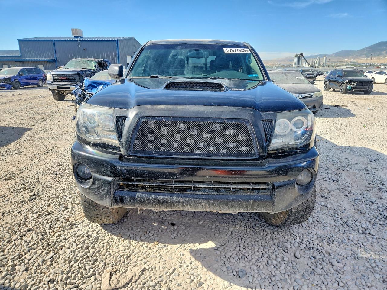2009 Toyota Tacoma Double Cab Black vin: 3TMLU42N29M027146