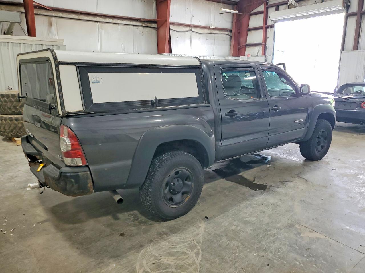 2009 Toyota Tacoma Double Cab Gray vin: 3TMLU42N29M033481