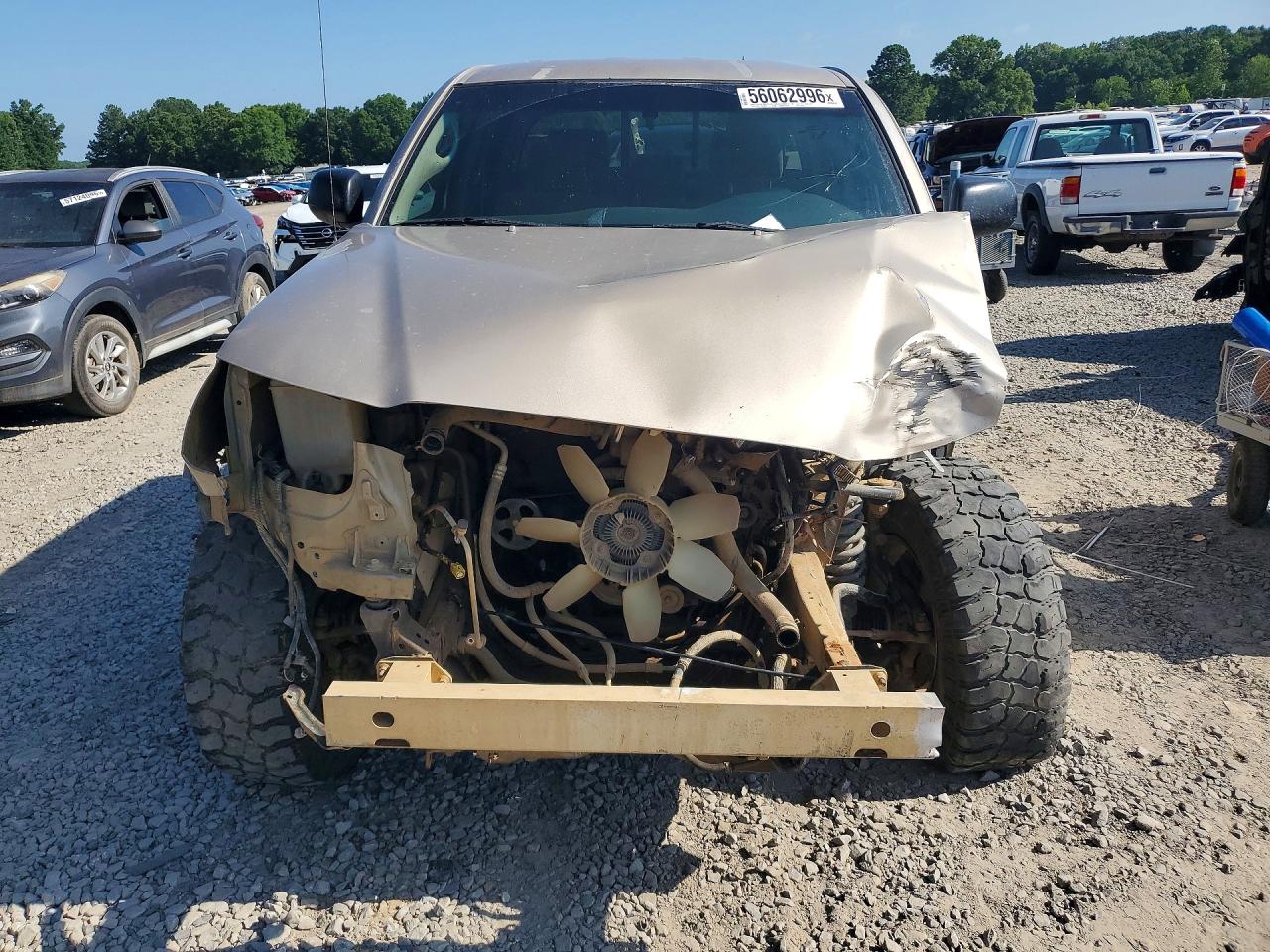 2005 Toyota Tacoma Double Cab Gold vin: 3TMLU42N35M001388