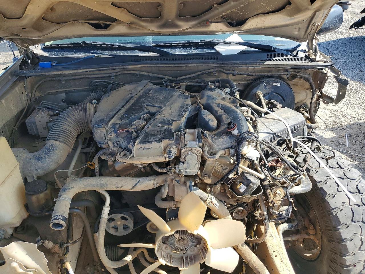 2005 Toyota Tacoma Double Cab Gold vin: 3TMLU42N35M001388