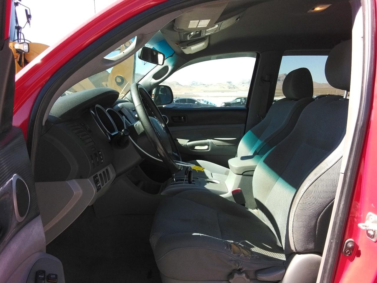 2006 Toyota Tacoma Double Cab Red vin: 3TMLU42N36M007788