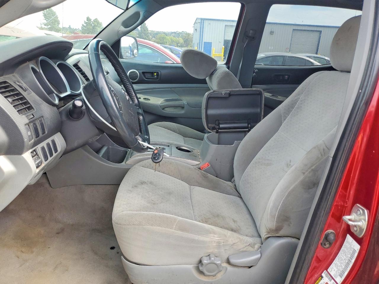 2008 Toyota Tacoma V6 Maroon vin: 3TMLU42N38M016199