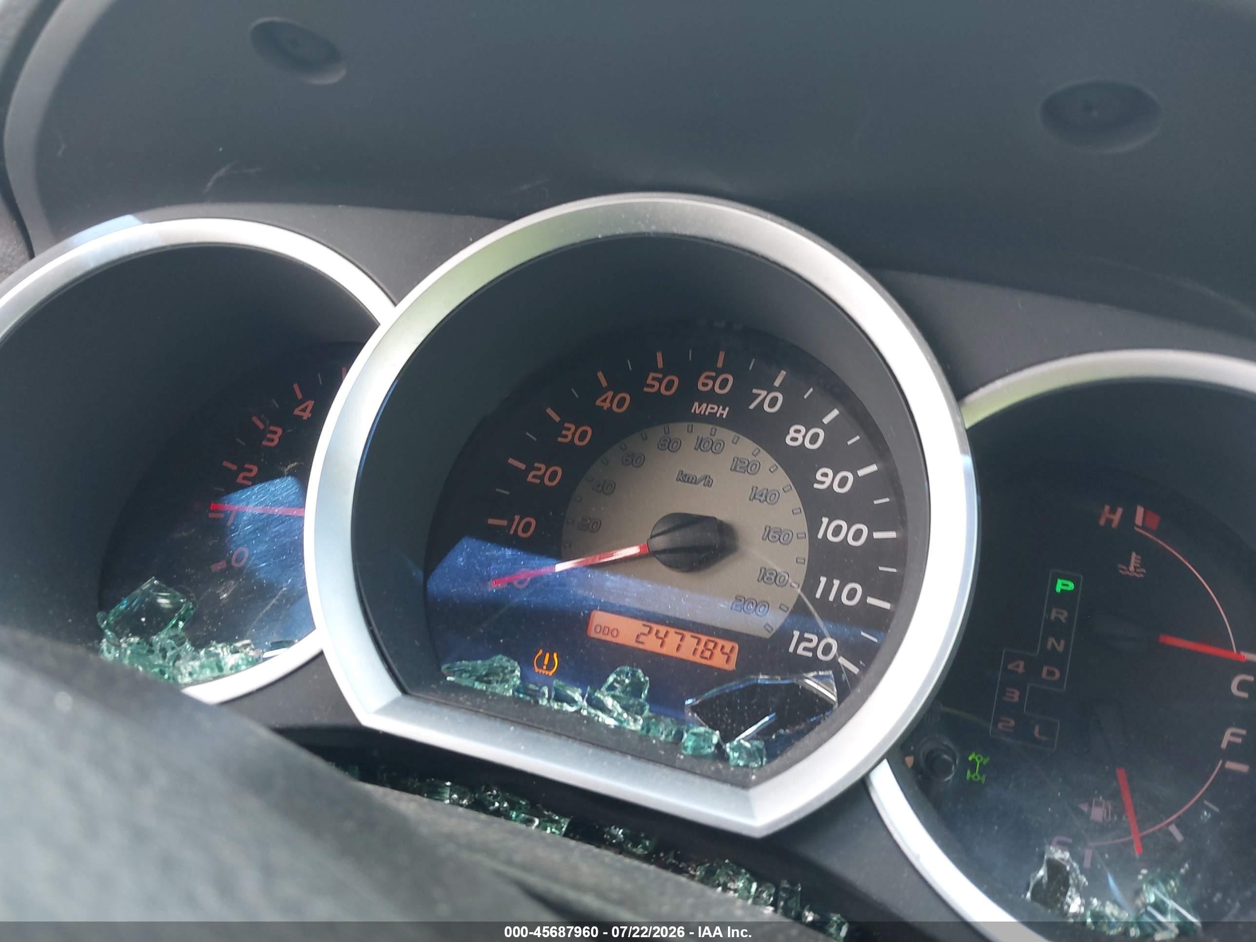 2009 Toyota Tacoma Base V6 Gray vin: 3TMLU42N39M022263