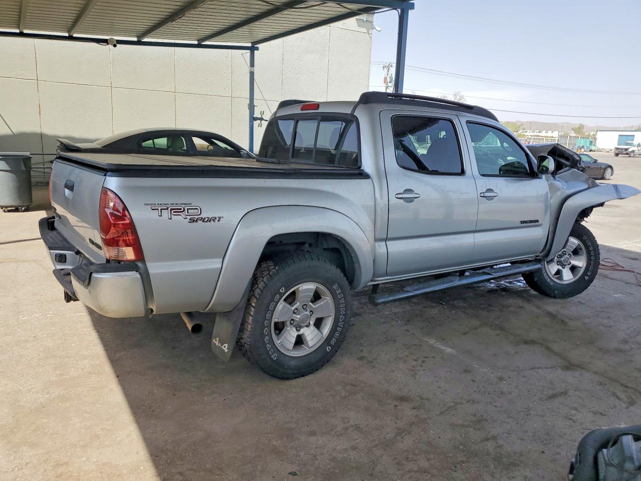 2006 Toyota Tacoma V6 Silver vin: 3TMLU42N46M007959