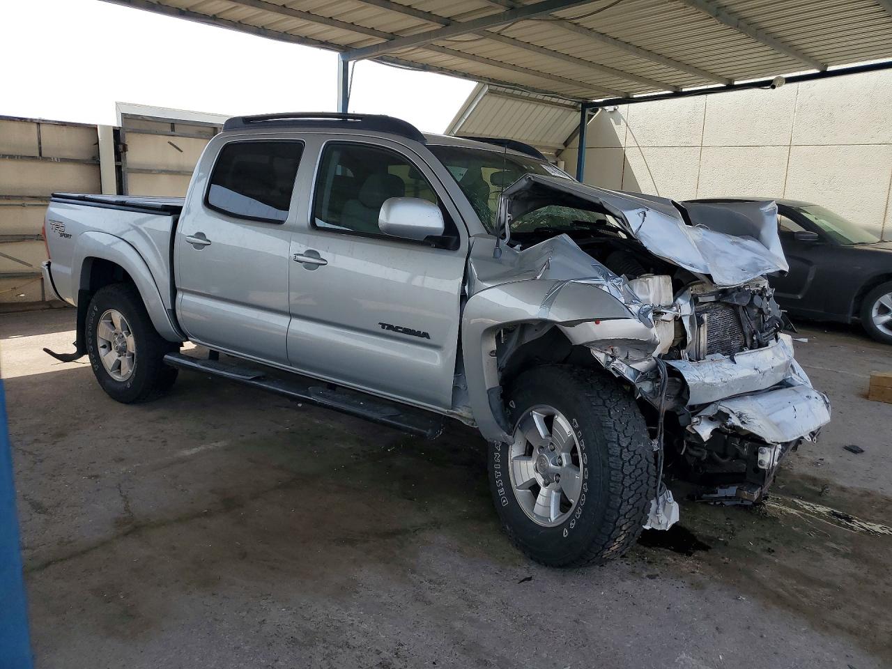 2006 Toyota Tacoma V6 Silver vin: 3TMLU42N46M007959