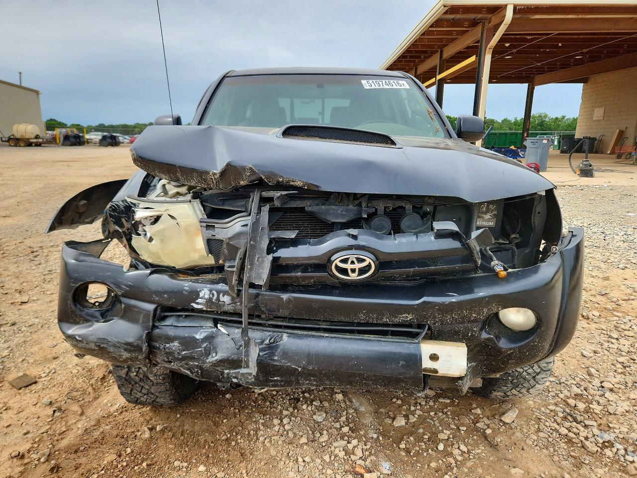 2007 Toyota Tacoma Double Cab Black vin: 3TMLU42N47M010880