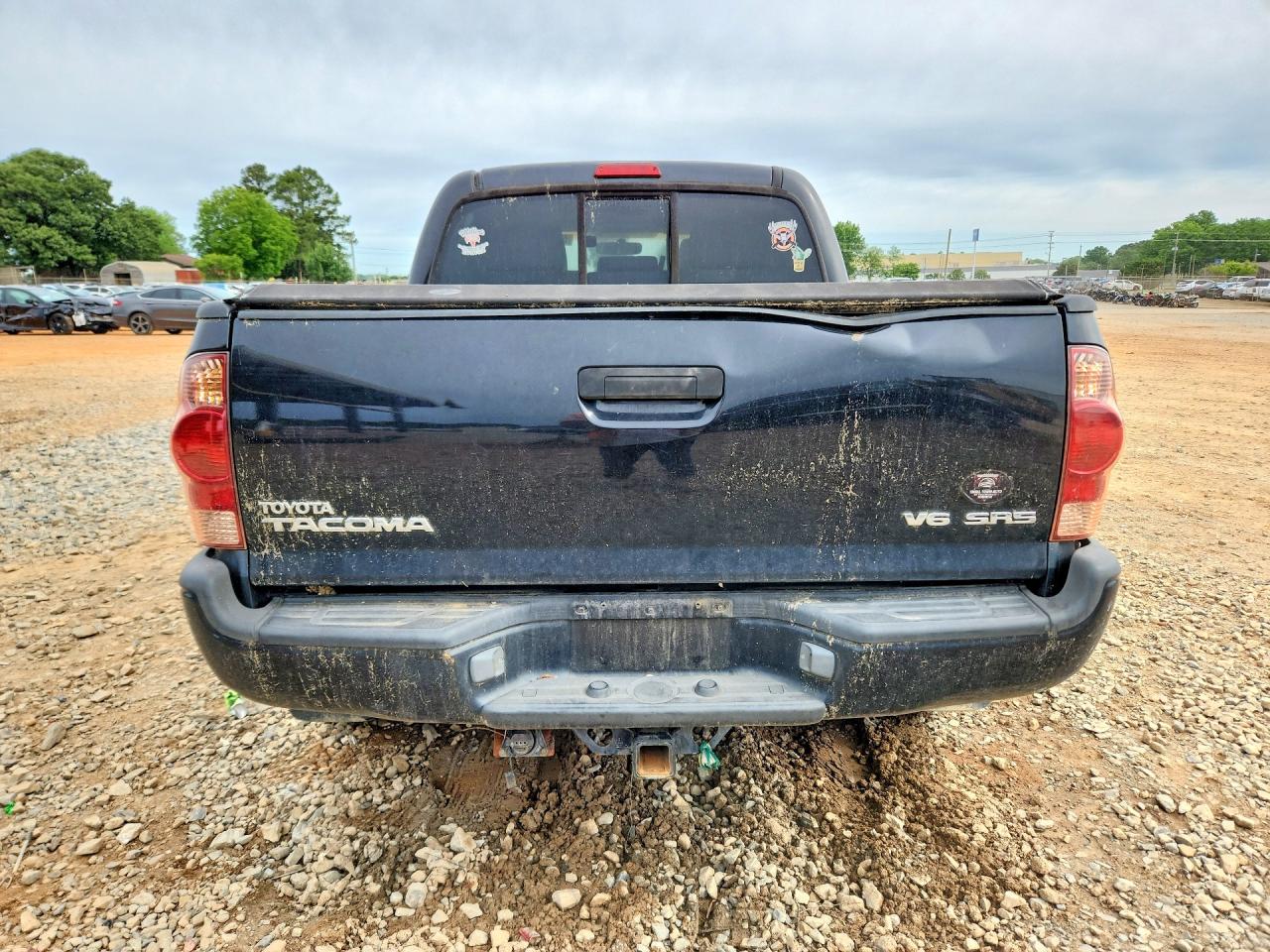 2007 Toyota Tacoma Double Cab Black vin: 3TMLU42N47M010880