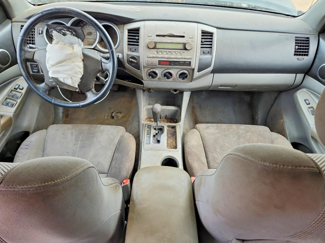 2007 Toyota Tacoma Double Cab Black vin: 3TMLU42N47M010880