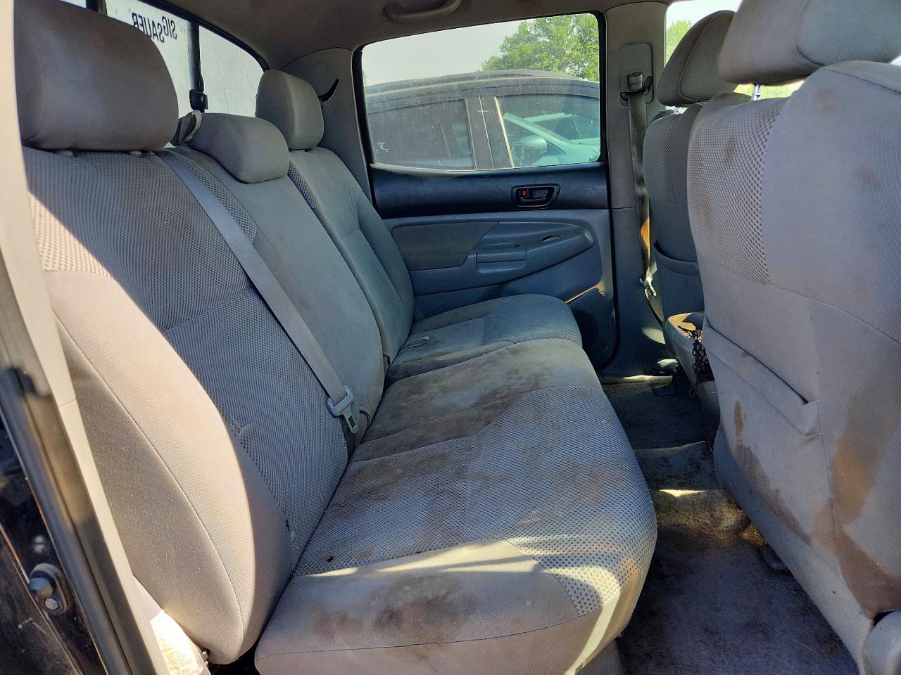 2007 Toyota Tacoma Double Cab Black vin: 3TMLU42N47M010880