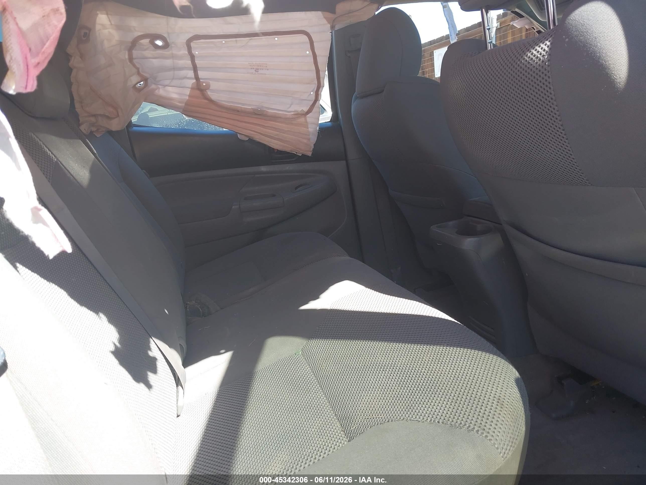 2009 Toyota Tacoma Base V6 Серый vin: 3TMLU42N49M028282