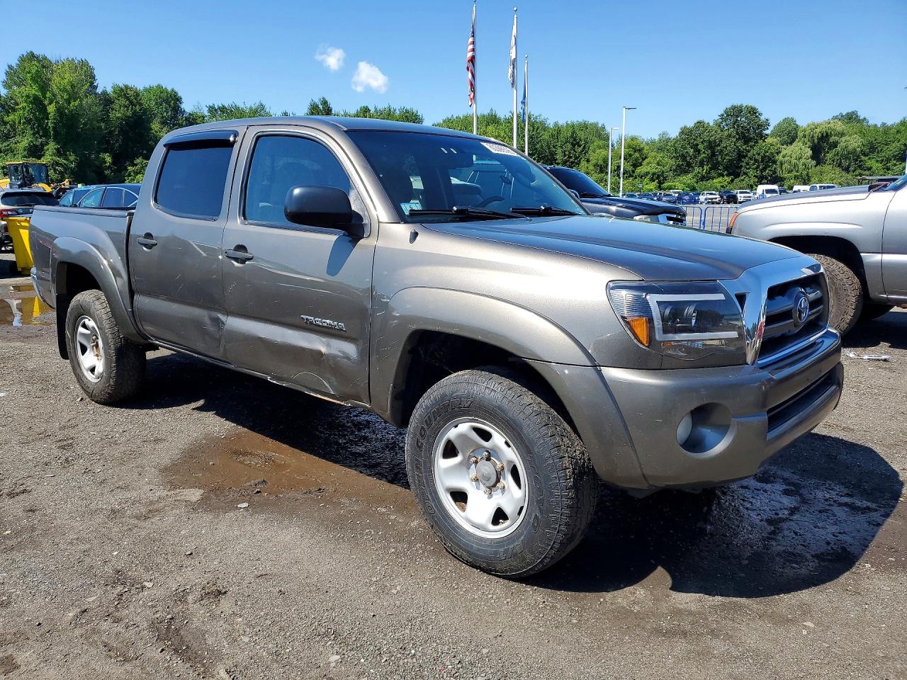 2009 Toyota Tacoma Gray vin: 3TMLU42N49M035684