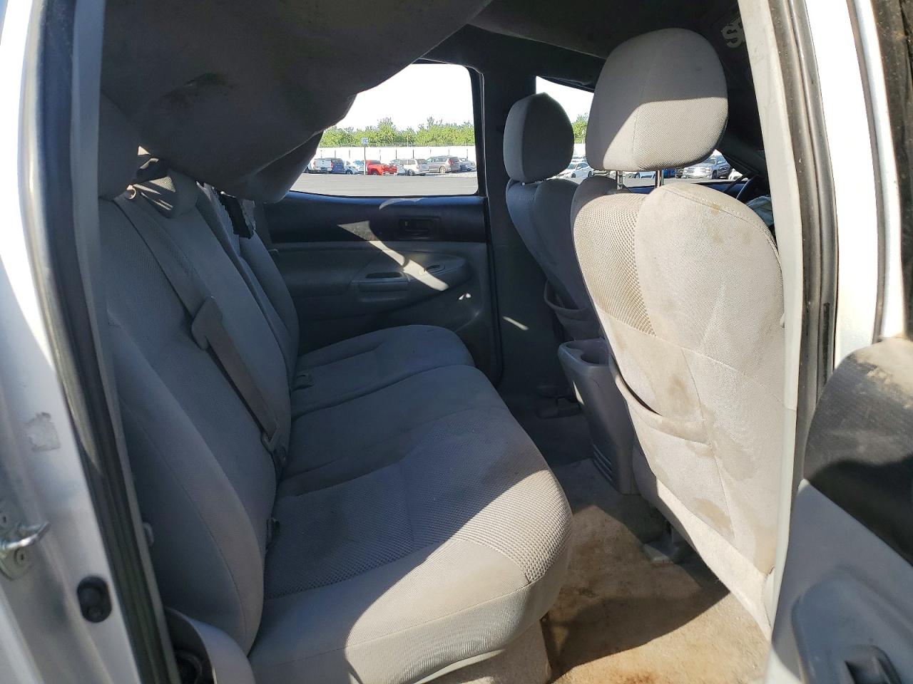 2008 Toyota Tacoma V6 Silver vin: 3TMLU42N58M015488