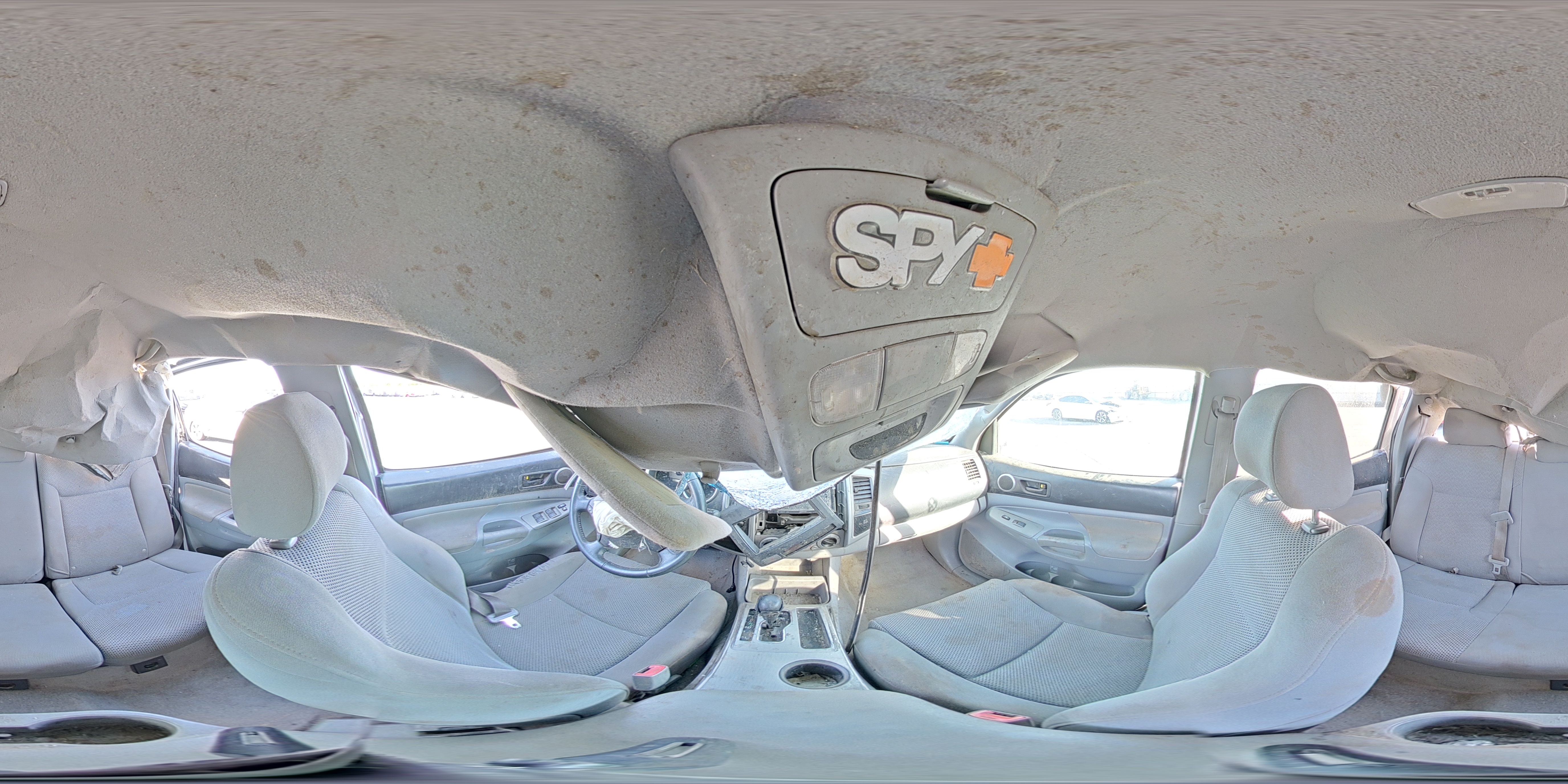 2008 Toyota Tacoma V6 Silver vin: 3TMLU42N58M015488