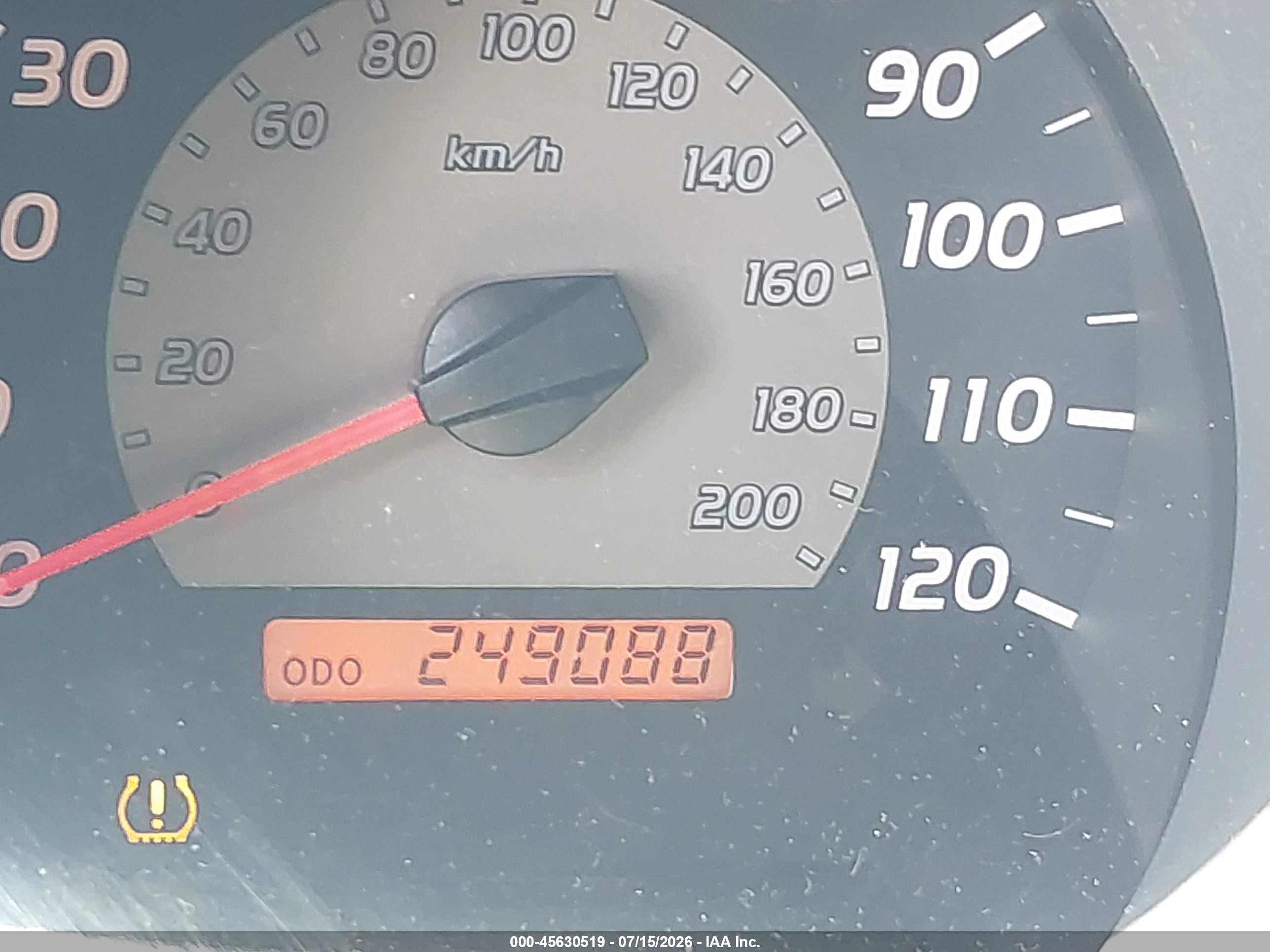 2008 Toyota Tacoma Base V6 Red vin: 3TMLU42N58M018939