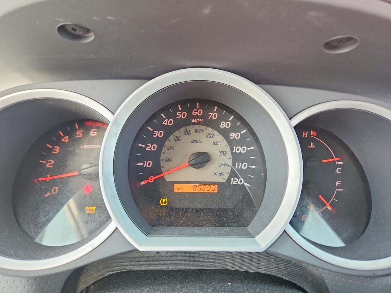 2009 Toyota Tacoma V6 Red vin: 3TMLU42N59M028209
