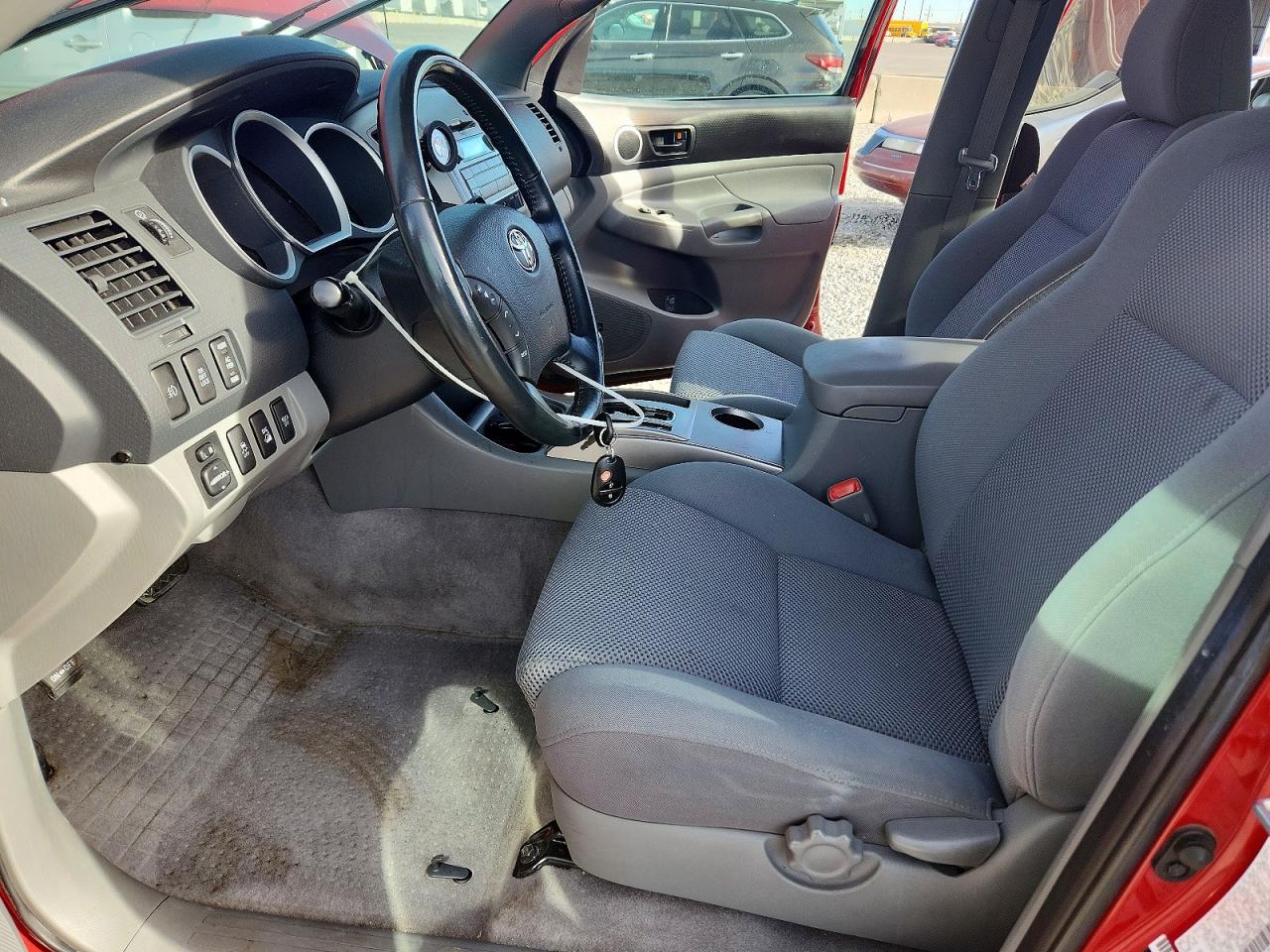 2009 Toyota Tacoma V6 Red vin: 3TMLU42N59M028209