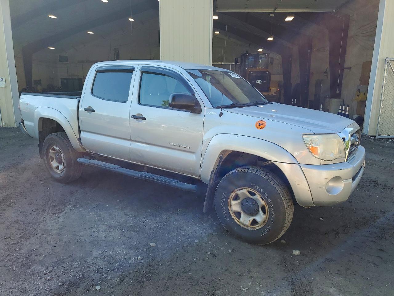 2009 Toyota Tacoma Double Cab Silver vin: 3TMLU42N59M031174