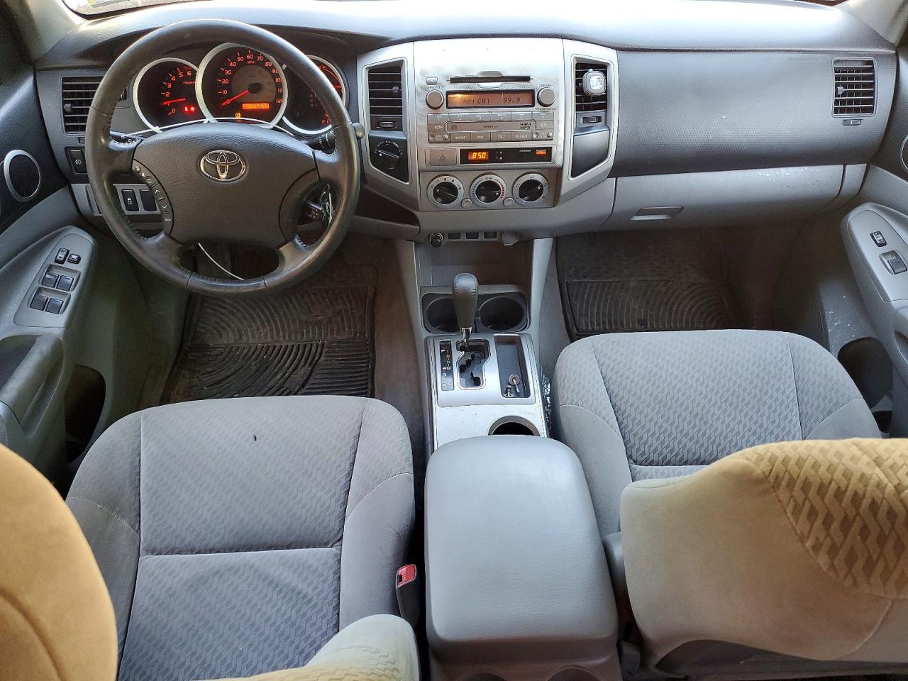2009 Toyota Tacoma Double Cab Silver vin: 3TMLU42N59M031174
