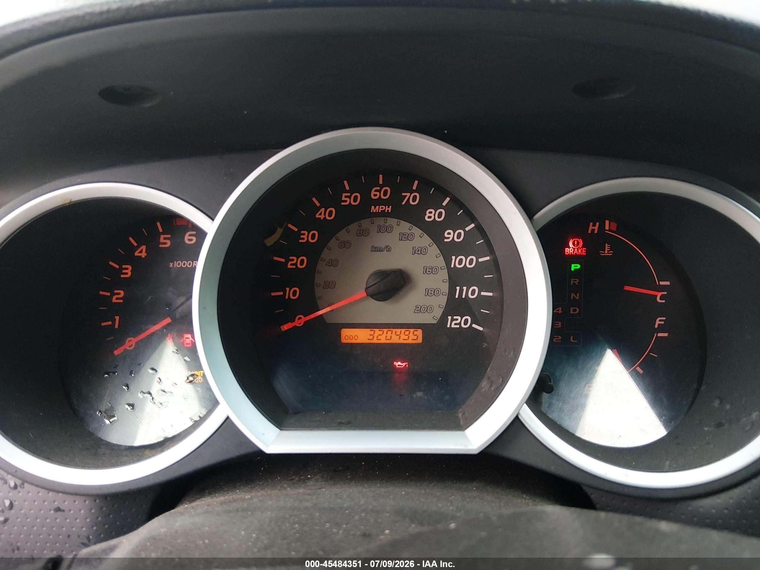 2007 Toyota Tacoma Base V6 Black vin: 3TMLU42N67M011187