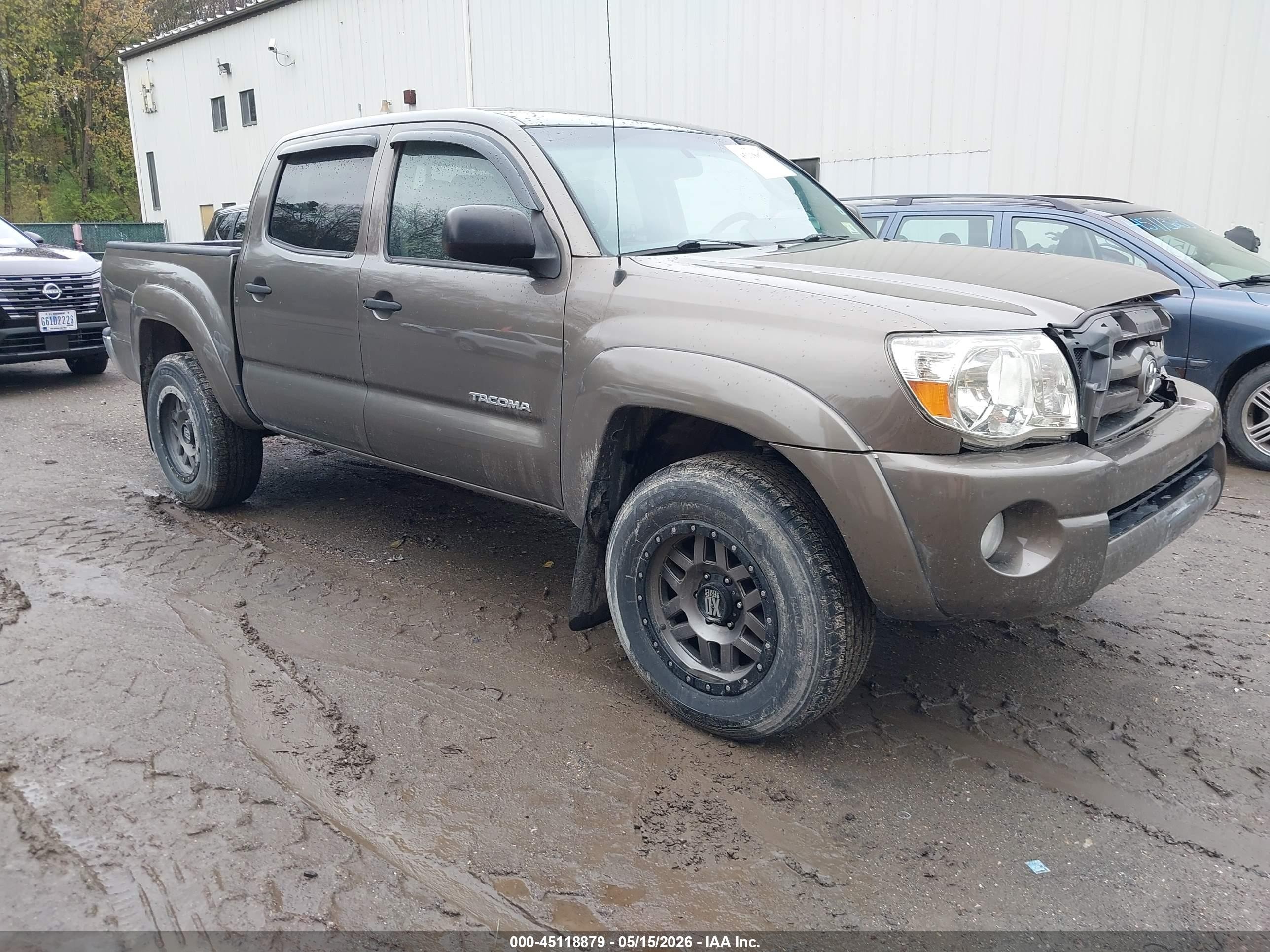 2009 Toyota Tacoma Base V6 Коричневый vin: 3TMLU42N69M036402