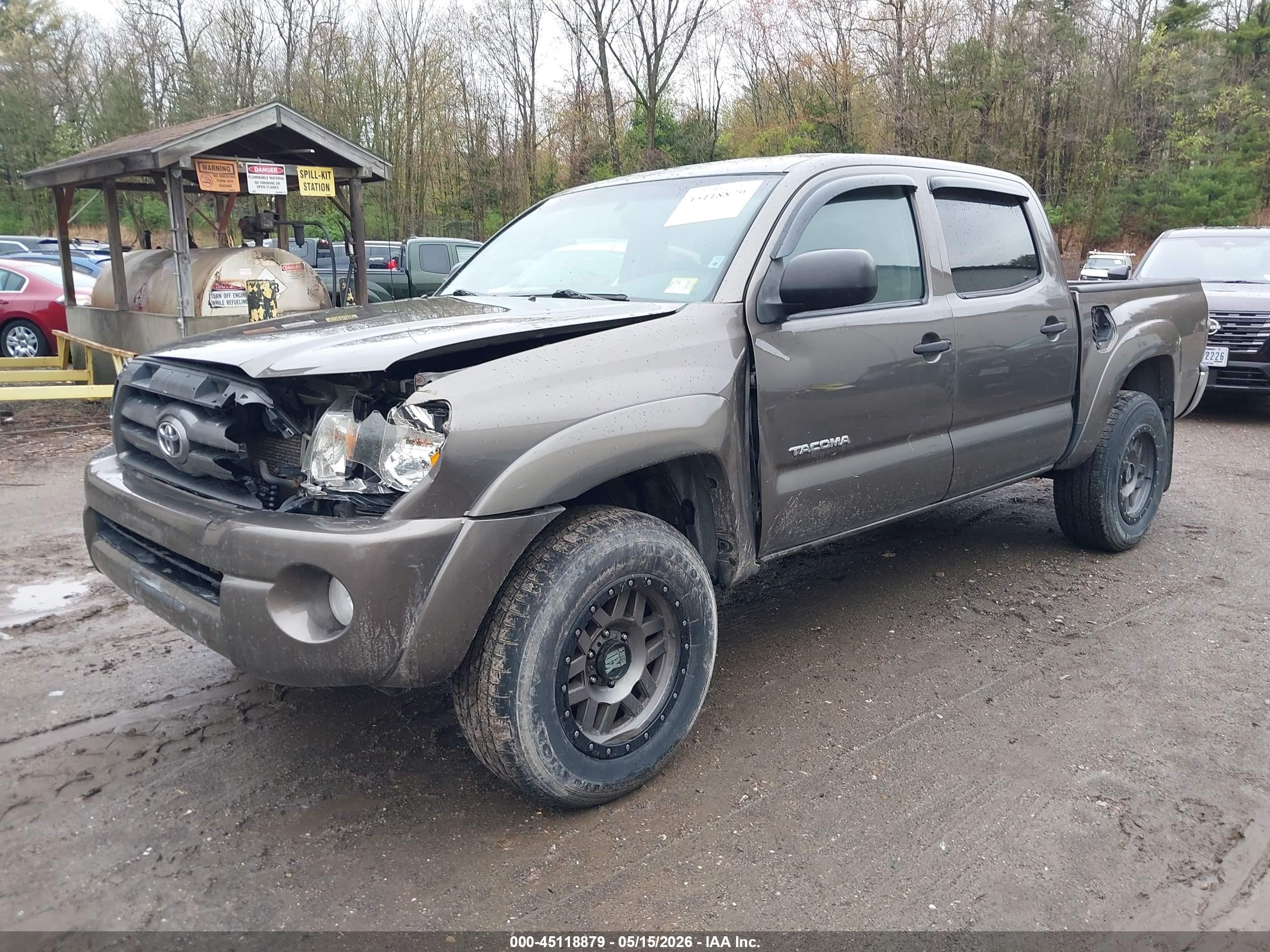 2009 Toyota Tacoma Base V6 Brown vin: 3TMLU42N69M036402