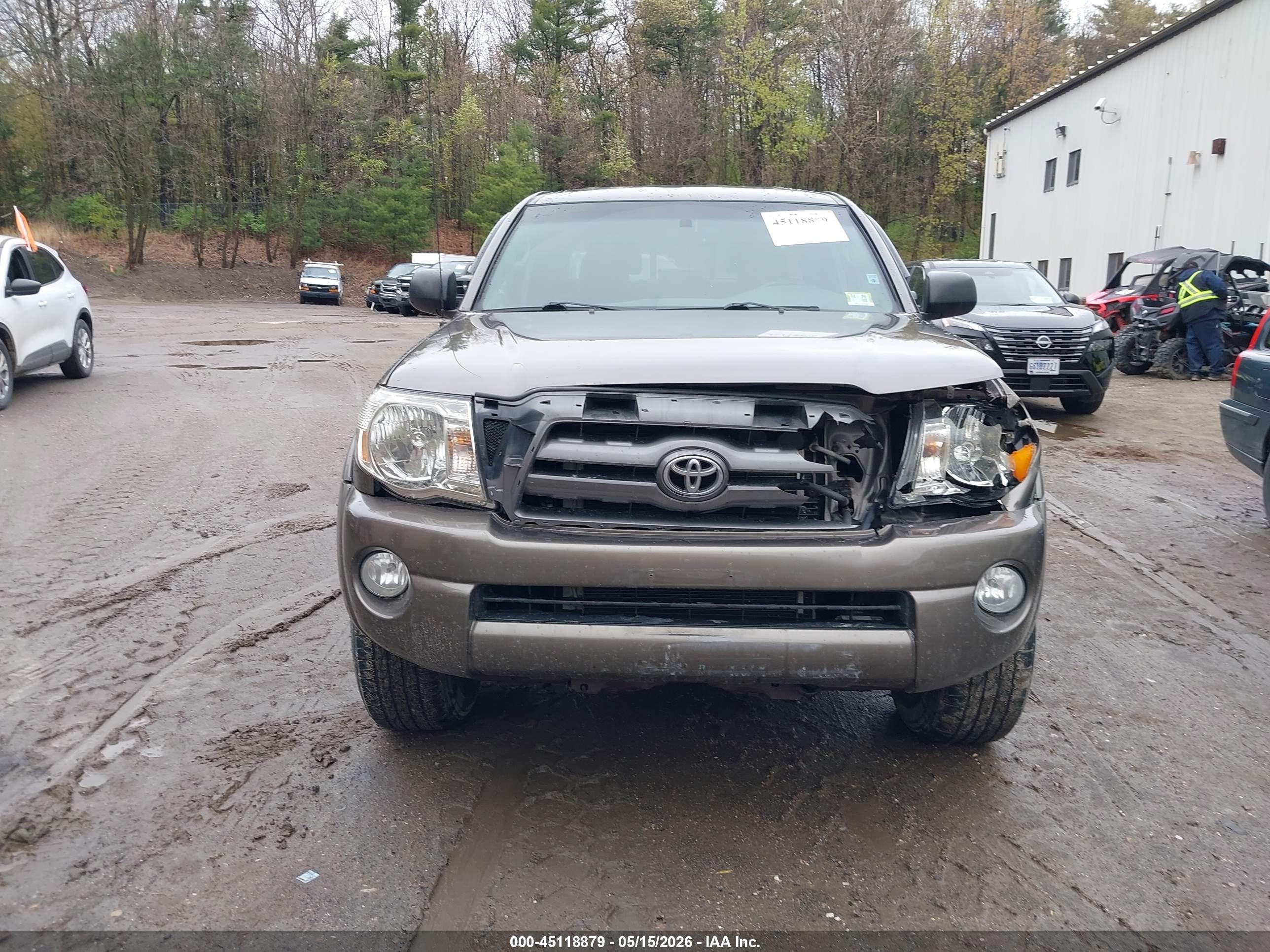2009 Toyota Tacoma Base V6 Brown vin: 3TMLU42N69M036402