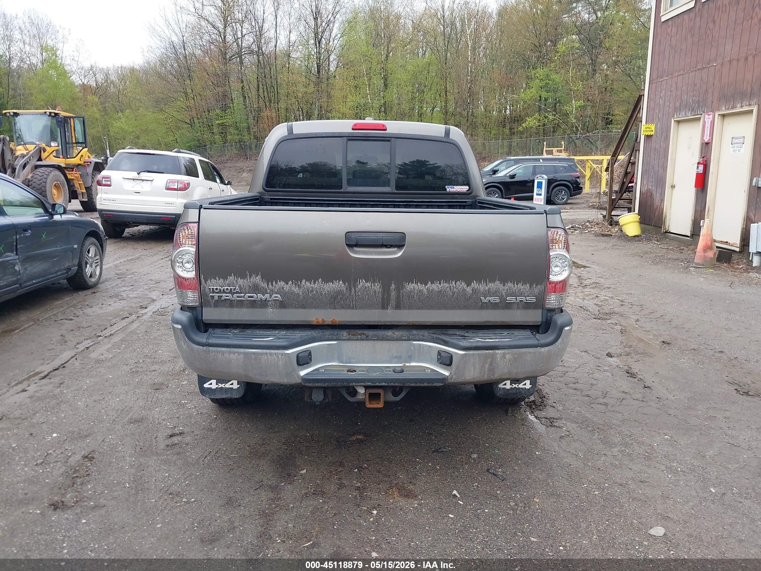 2009 Toyota Tacoma Base V6 Brown vin: 3TMLU42N69M036402