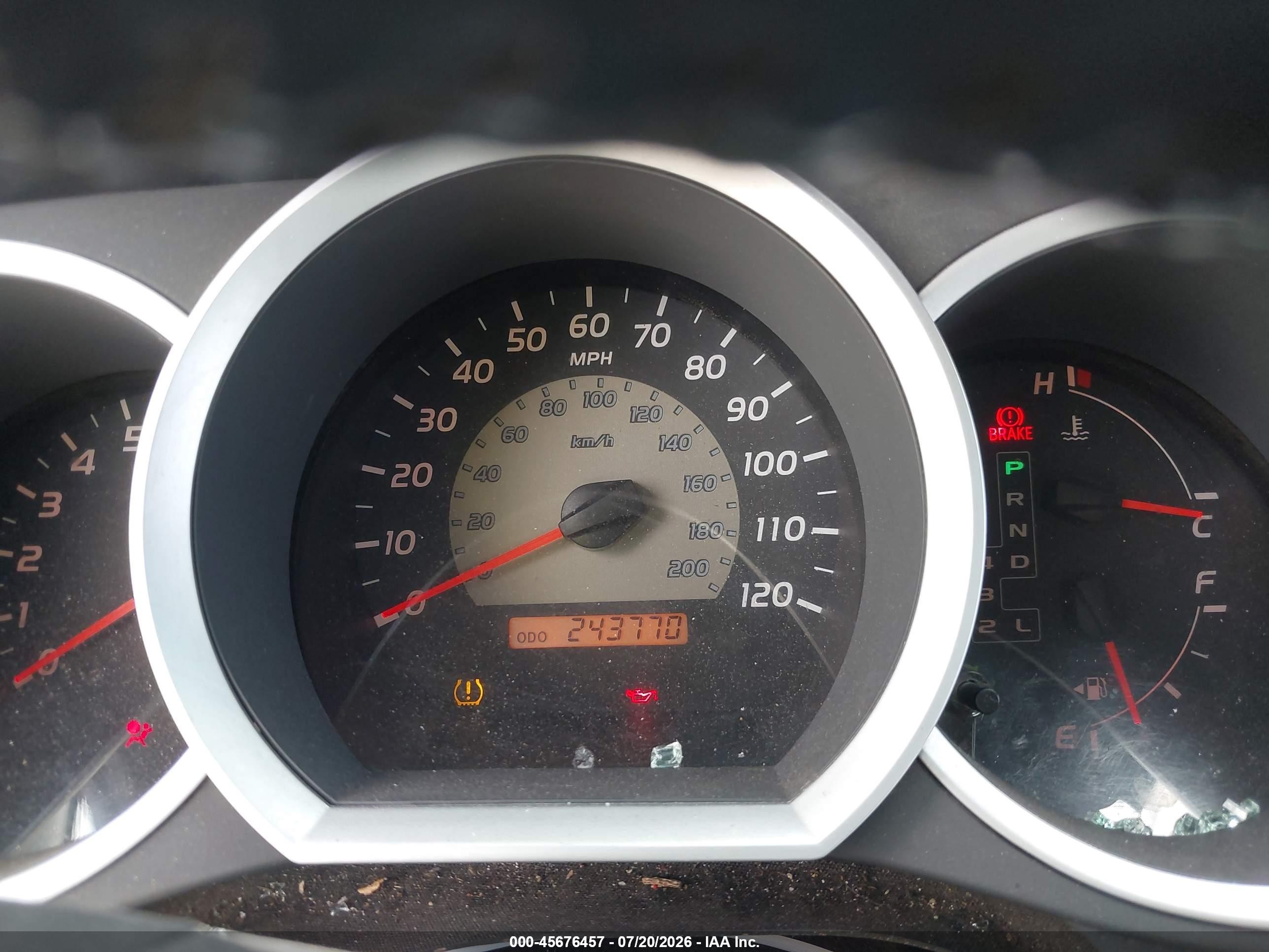 2009 Toyota Tacoma Base V6 Beige vin: 3TMLU42N69M036674