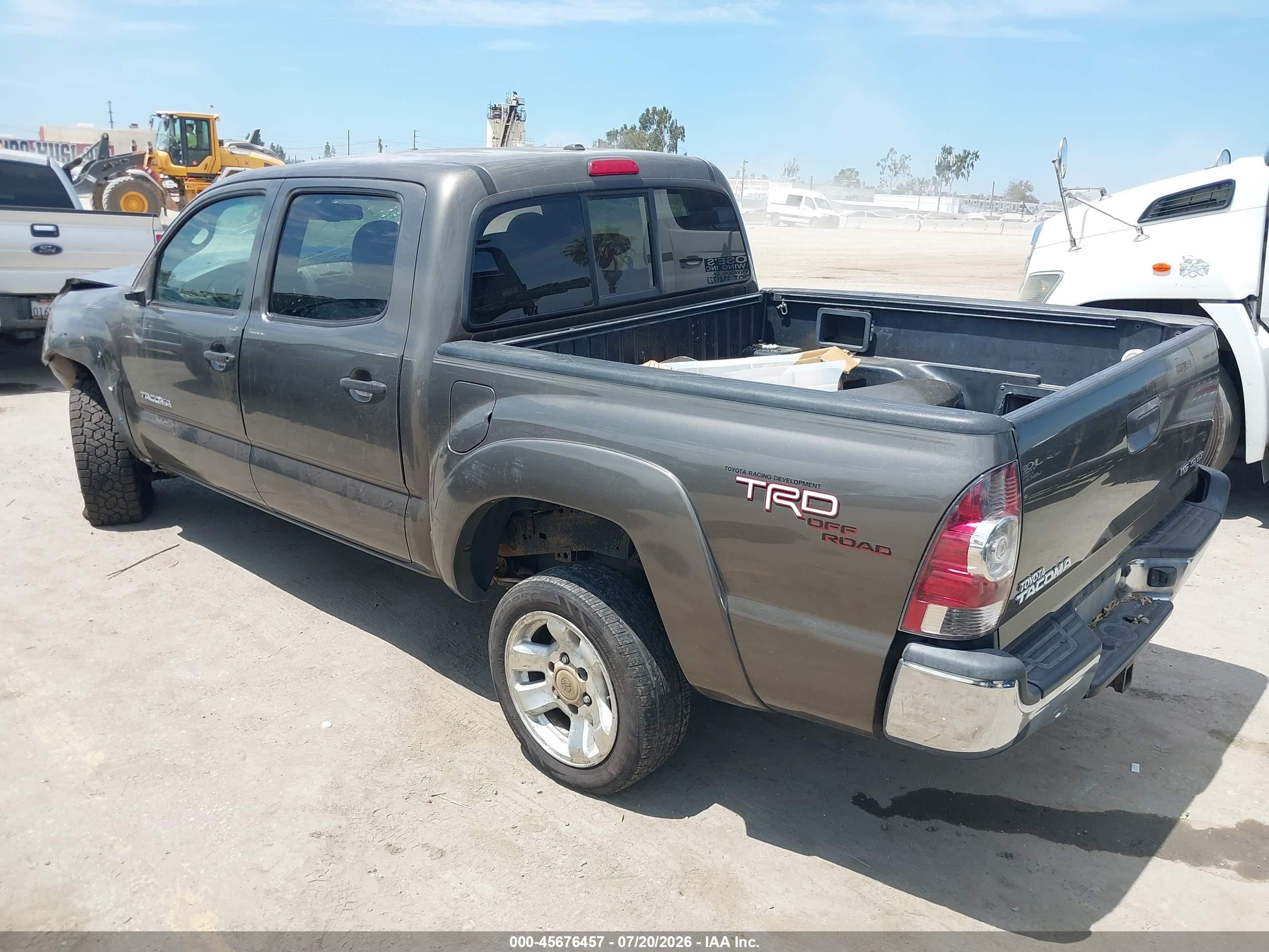 2009 Toyota Tacoma Base V6 Beige vin: 3TMLU42N69M036674