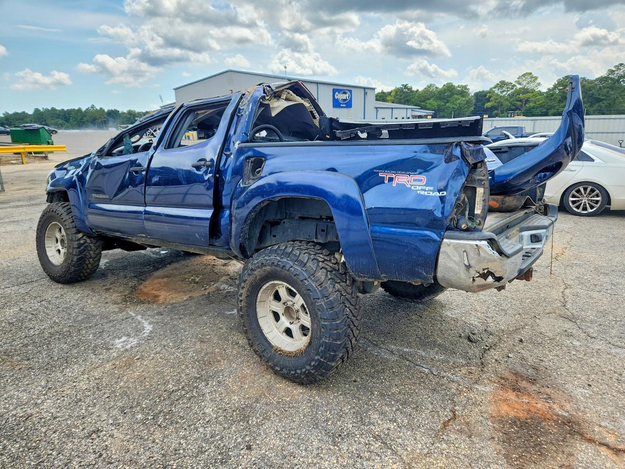 2008 Toyota Tacoma V6 Синий vin: 3TMLU42N88M015047