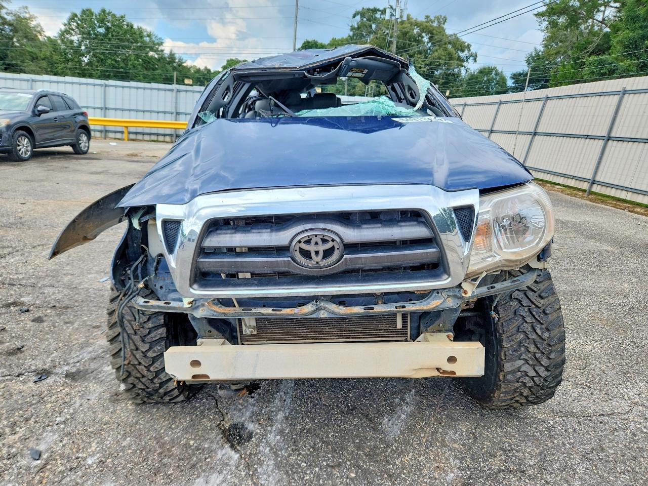2008 Toyota Tacoma V6 Синий vin: 3TMLU42N88M015047