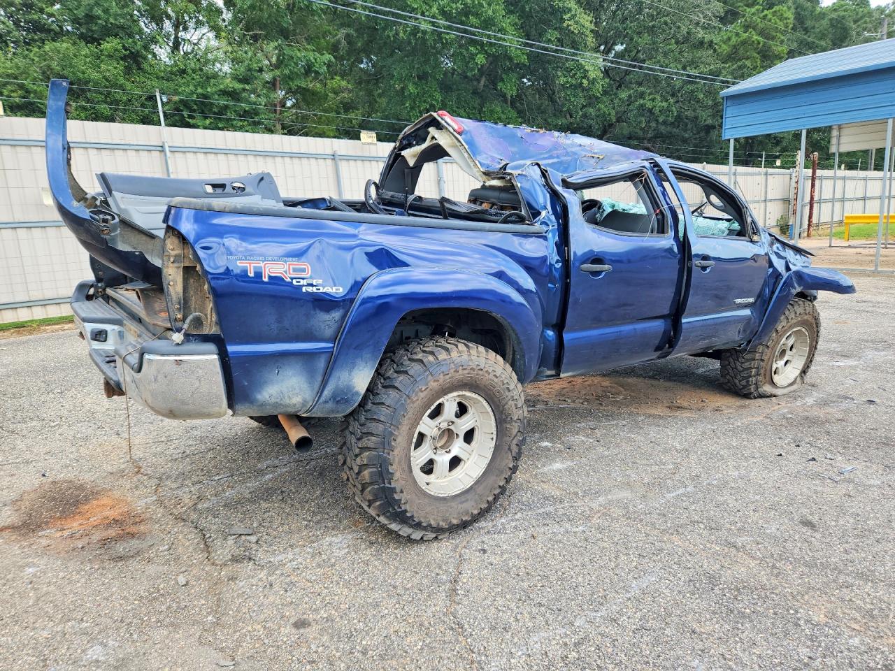 2008 Toyota Tacoma V6 Синий vin: 3TMLU42N88M015047