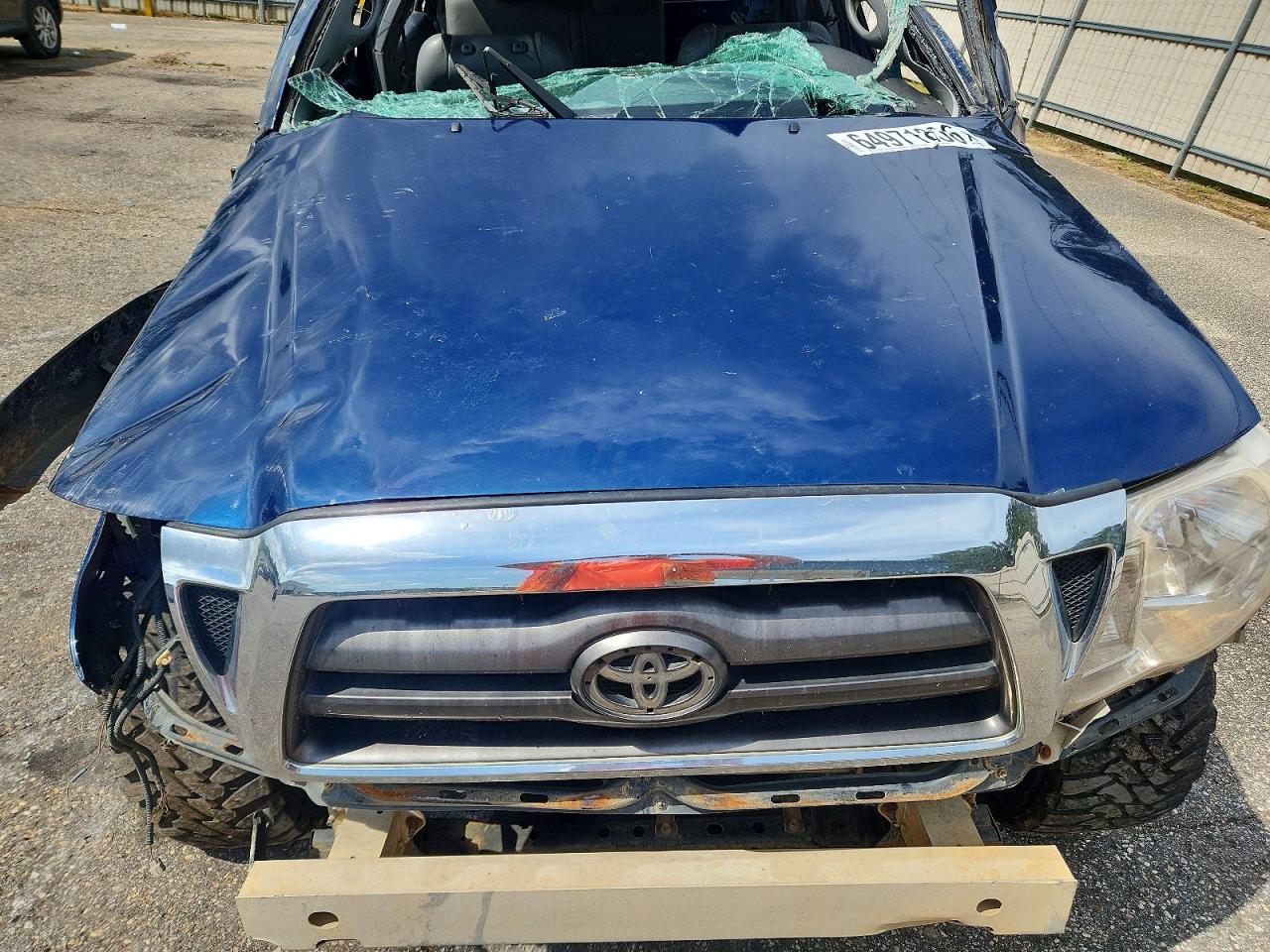 2008 Toyota Tacoma V6 Синий vin: 3TMLU42N88M015047