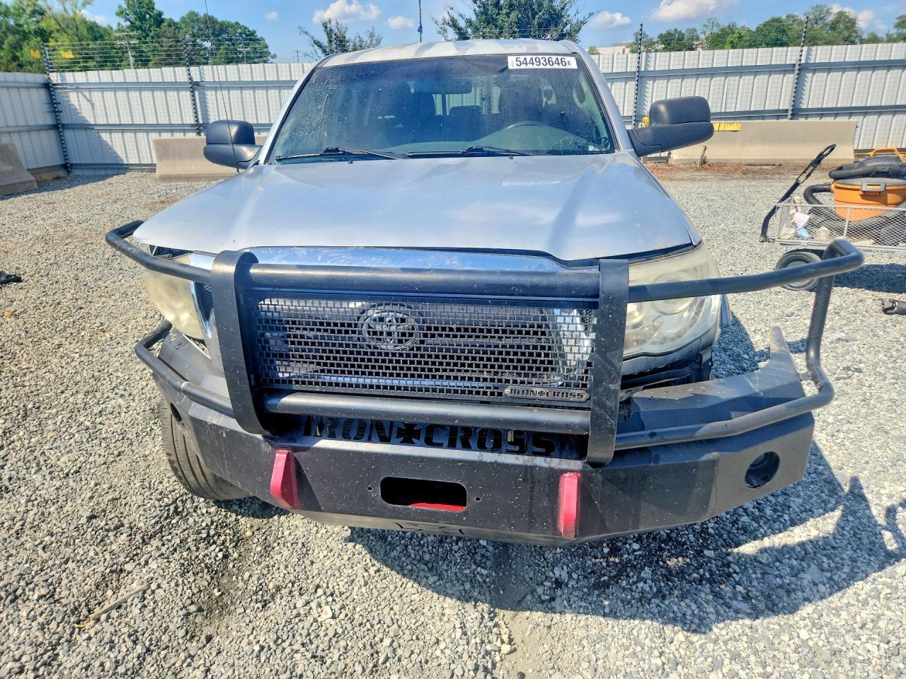 2008 Toyota Tacoma Double Cab Silver vin: 3TMLU42N98M019091
