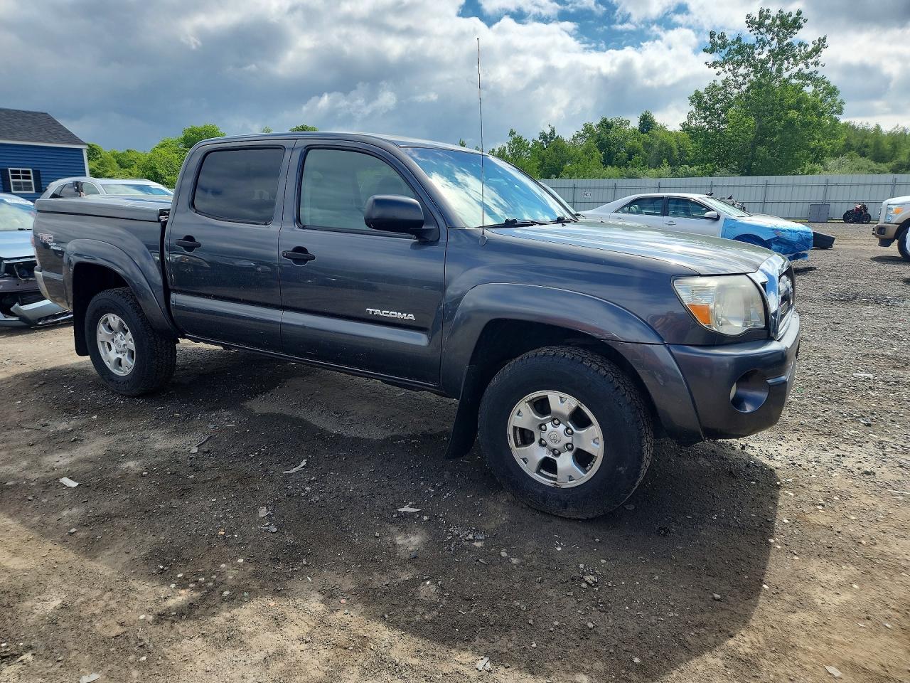 2009 Toyota Tacoma Double Cab Gray vin: 3TMLU42N99M021991