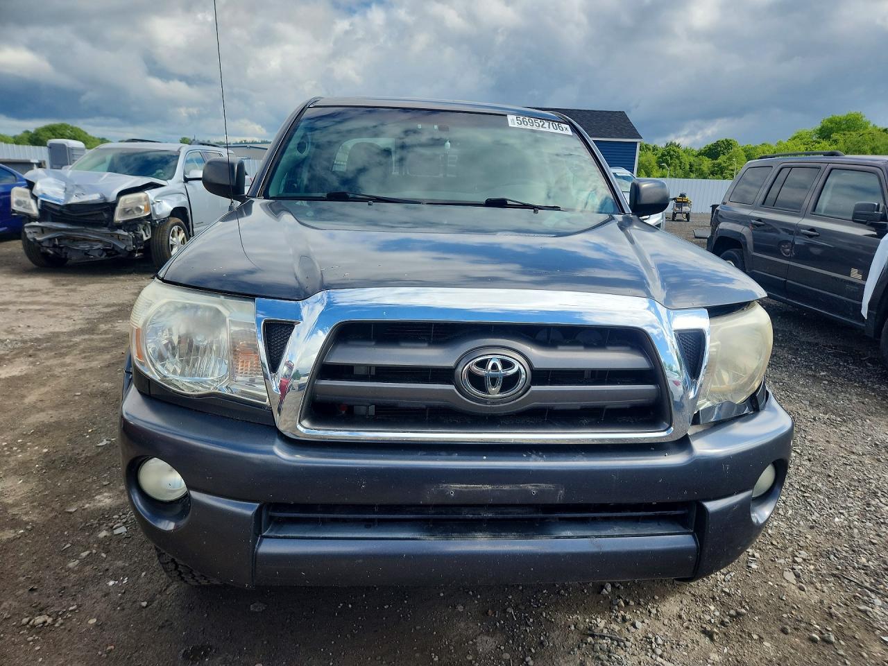 2009 Toyota Tacoma Double Cab Gray vin: 3TMLU42N99M021991